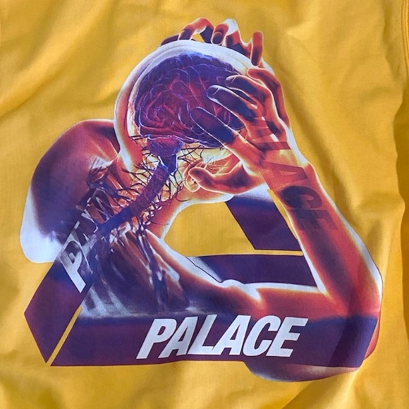 PALACE Tri Gaine Hoodie Sweatshirt Size Medium - Picture 5 of 14